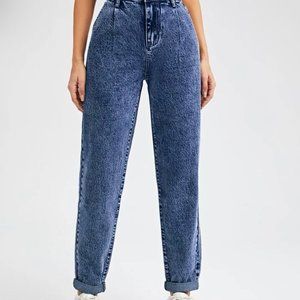 SHEIN Bleached High Waist Pants